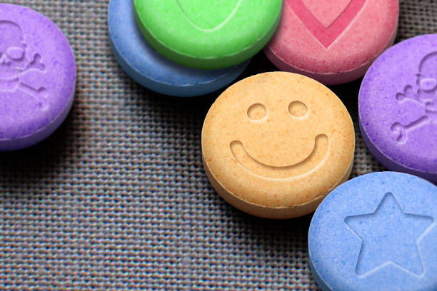 MDMA or Ecstasy pills