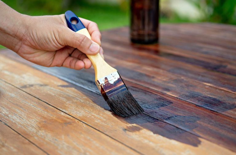 deck staining services